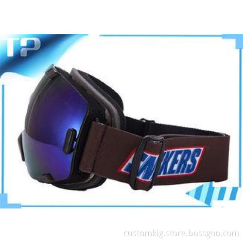 PC Lens Designer Photochromic Anti Fog Ski Goggles Large Vi